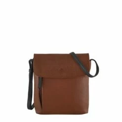 Sattlers & Co. Umhängetasche Raffina The Guranda Cognac/black