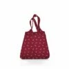 Reisenthel Faltbeutel Mini Maxi Shopper Dark Ruby (edelweiß) -Aufbewahrungstasche Geschäft 0 016151688687f2a 1280x1280