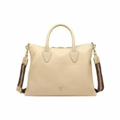 AIGNER Kurzgriff Tasche Zita M Marzipan Beige