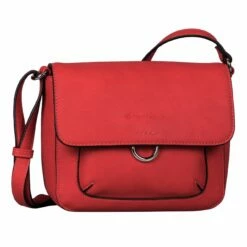 Tom Tailor Umhängetasche Yolanda Flap Bag Red