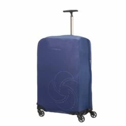 Samsonite Kofferhülle Travel Accessories Foldable Luggage Cover M/L Midnight Blue