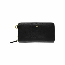 Braun Büffel Langbörse Damen Asti RV Mit Handyfach Schwarz