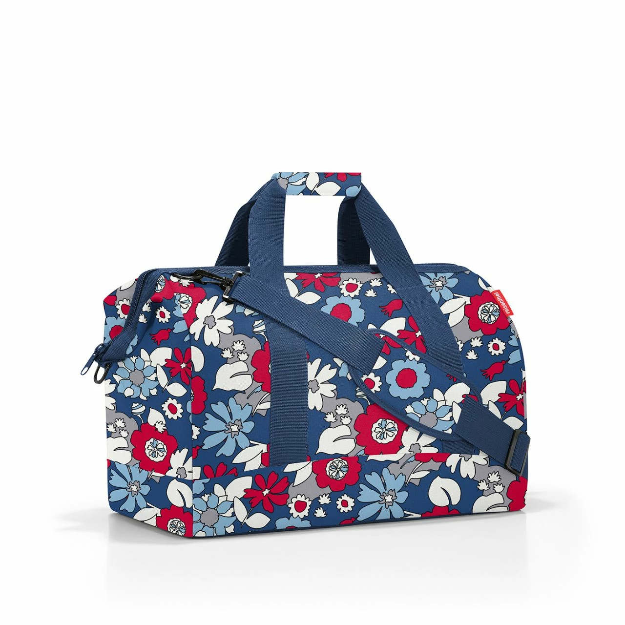 Reisenthel Reisetasche Allrounder L 30l Florist Indigo 3 Reisenthel Reisetasche Allrounder L 30l Florist Indigo