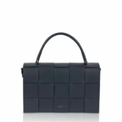 Inyati Kurzgriff Tasche Patti Navy Silver