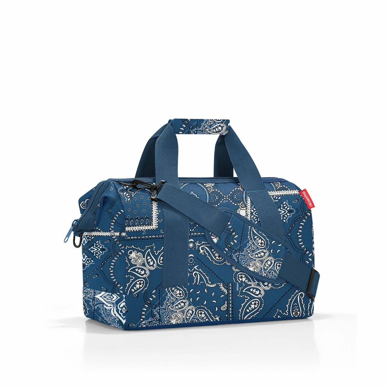 Reisenthel Reisetasche Allrounder M 18l Bandana Blue 3 Reisenthel Reisetasche Allrounder M 18l Bandana Blue