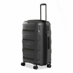 STRATIC Reisetrolley Straw + M 66cm Dark Grey