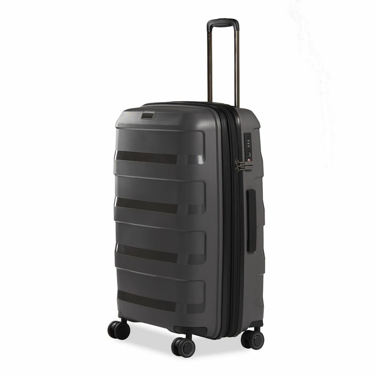 STRATIC Reisetrolley Straw + M 66cm Dark Grey 3 STRATIC Reisetrolley Straw + M 66cm Dark Grey