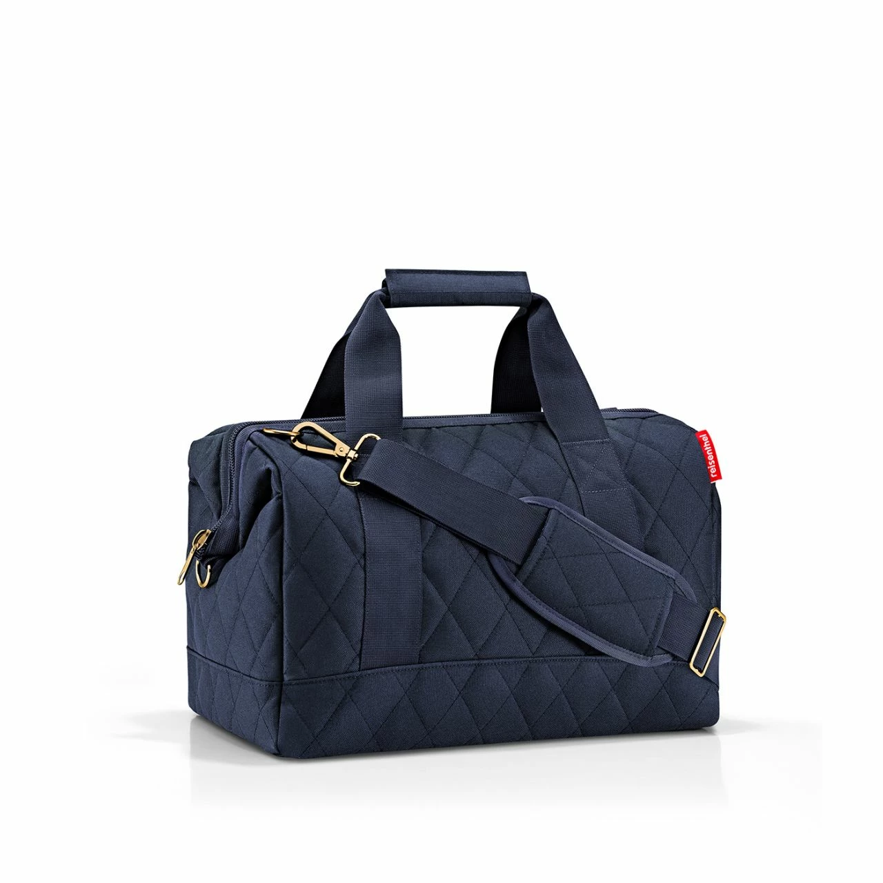 Reisenthel Reisetasche Allrounder M Rhombus 18l Midnight Gold 3 Reisenthel Reisetasche Allrounder M Rhombus 18l Midnight Gold