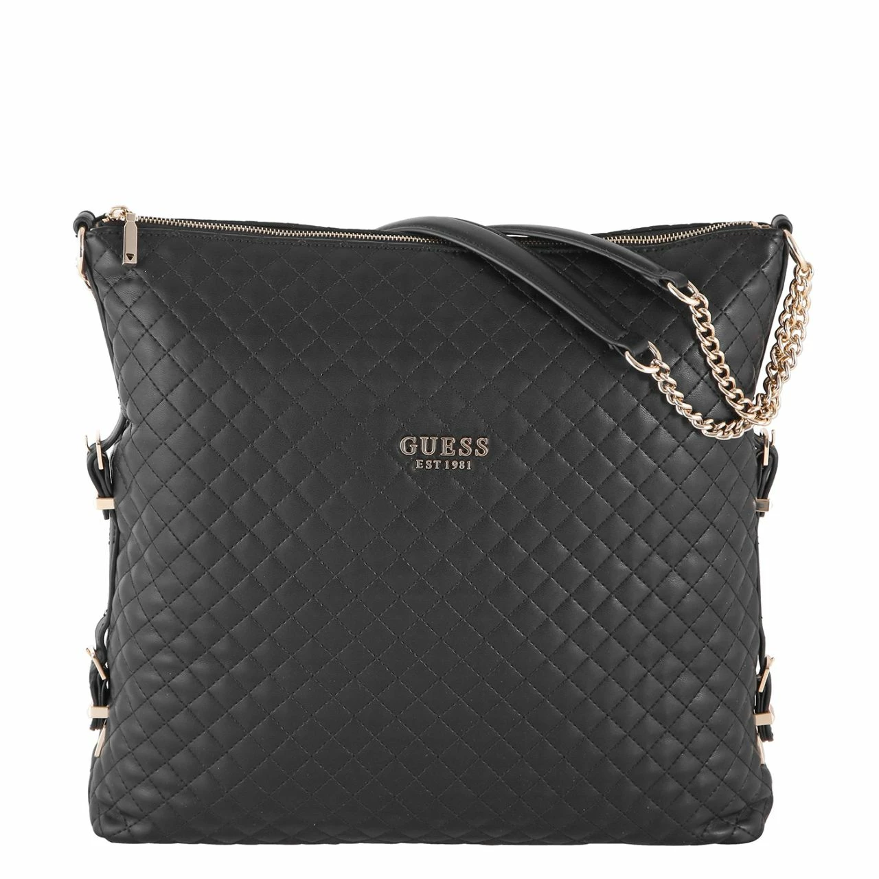 Guess Shopper Adam Large Elite Tote Black 3 Guess Shopper Adam Large Elite Tote Black