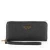 Guess Langbörse Damen Zed SLG Large Zip Around Black -Aufbewahrungstasche Geschäft 0 0163a4e335135a1 1280x1280