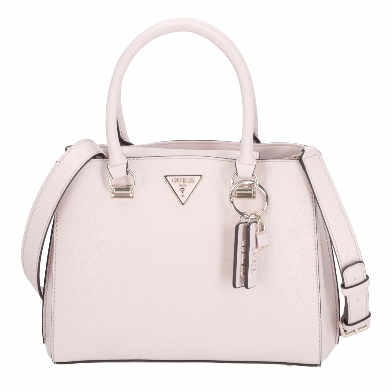 Guess Kurzgriff Tasche Noelle Girlfriend Satchel Light Rose 3 Guess Kurzgriff Tasche Noelle Girlfriend Satchel Light Rose