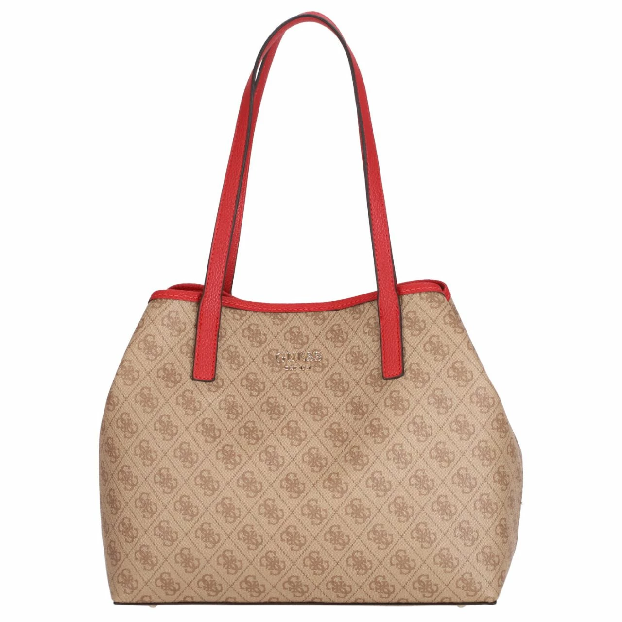 Guess Shopper Vikky Tote Brown 3 Guess Shopper Vikky Tote Brown