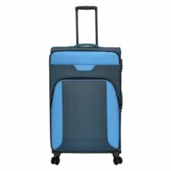 KENORADA Reisetrolley AIRSOLID 4w Spinner L 77cm Blue