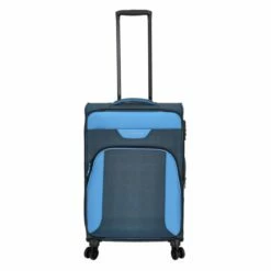 KENORADA Reisetrolley AIRSOLID 4w Spinner M 67cm Blue