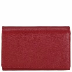 KENORADA Hochkantbörse Damen Jenissei Long Flap Wallet Rot