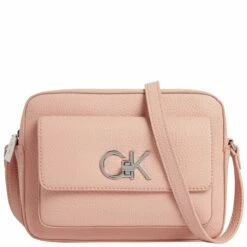 Calvin Klein Umhängetasche RE-Lock Camera Bag With Flap PBL Cafe Au Lait