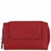 KENORADA Hochkantbörse Damen Mekong Flap Wallet L Rot