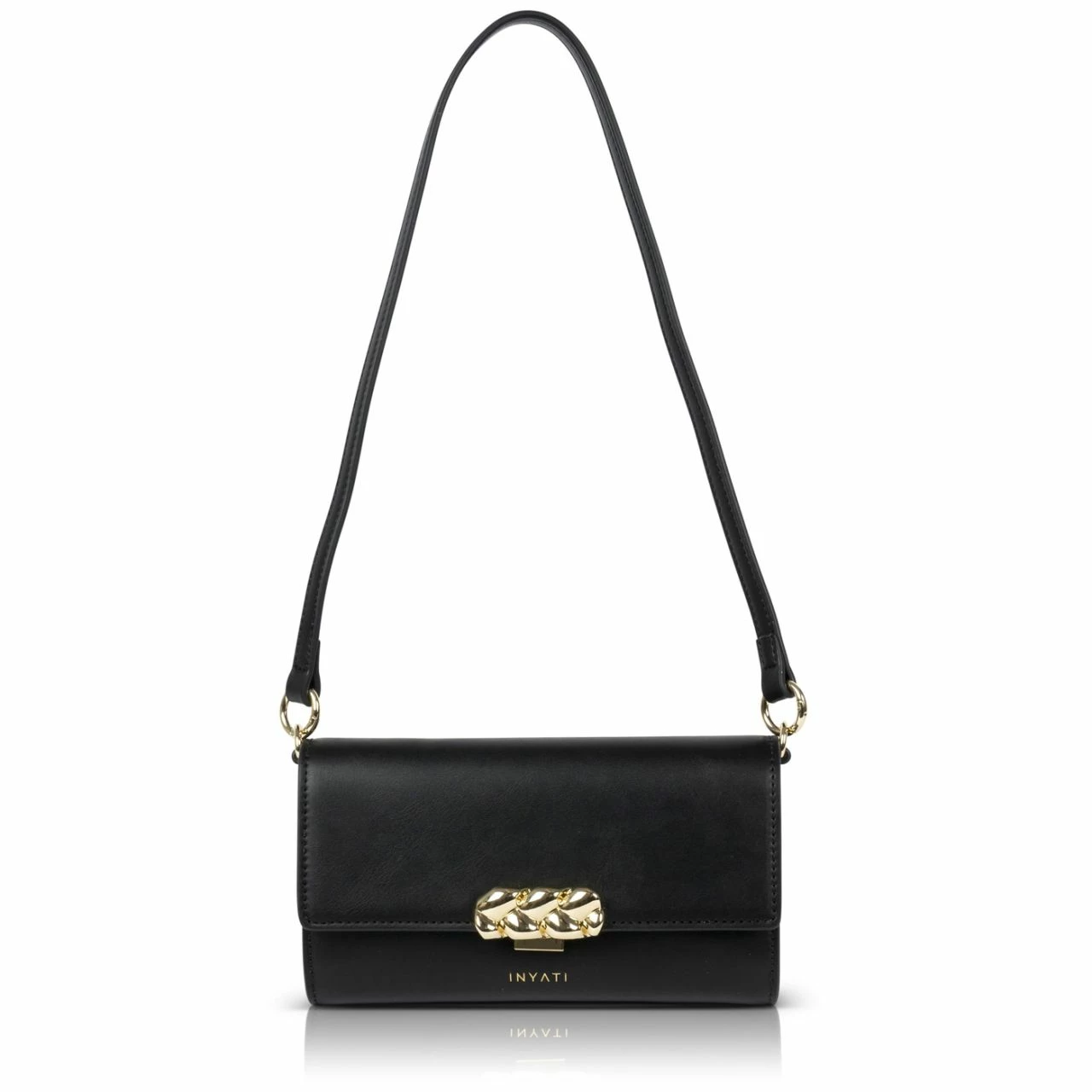 Inyati Umhängetasche Leeni Crossbody Black - Silver 3 Inyati Umhängetasche Leeni Crossbody Black - Silver