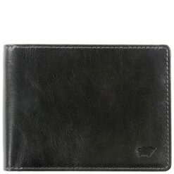 Braun Büffel Querbörse Herren Arezzo 9 CS Schwarz