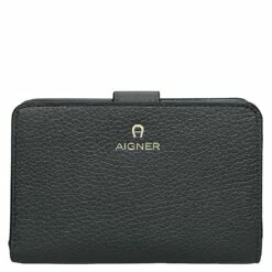 AIGNER Hochkantbörse Damen Ivy Cowhide Ink/blau