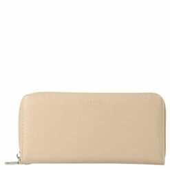 Seidenfelt Manufaktur Langbörse Damen Smilla Cream/gold