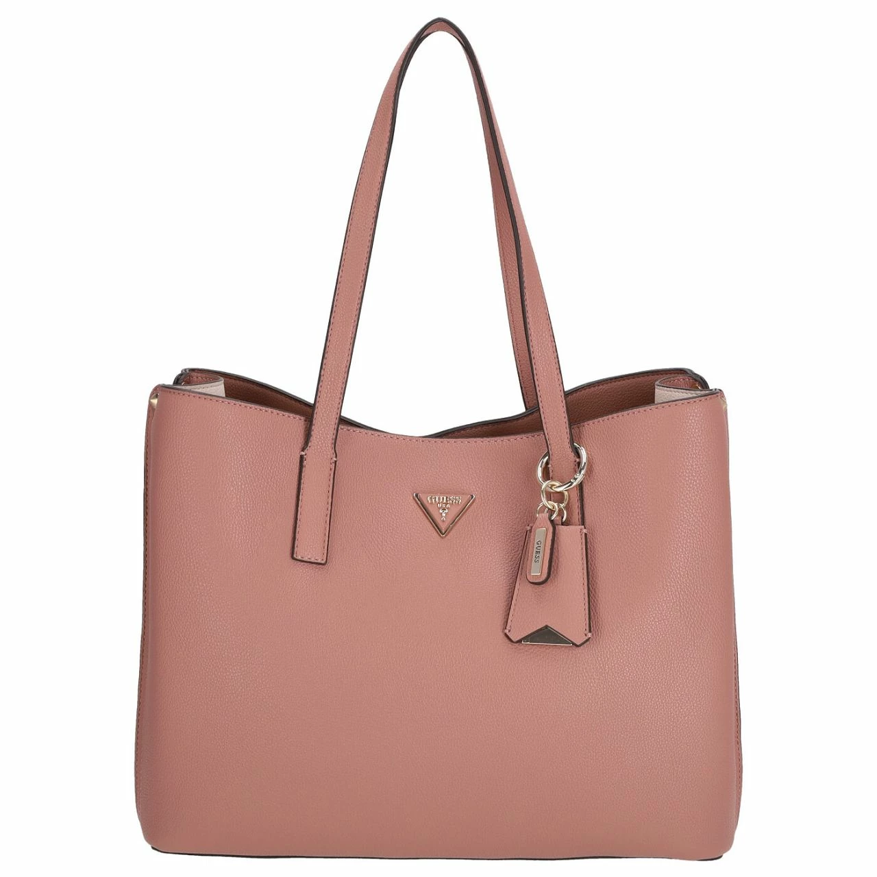 Guess Shopper Meridian Girlfriend Tote Rosewood 3 Guess Shopper Meridian Girlfriend Tote Rosewood