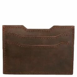 Buckle & Seam Kreditkartenetui Palma Dunkelbraun