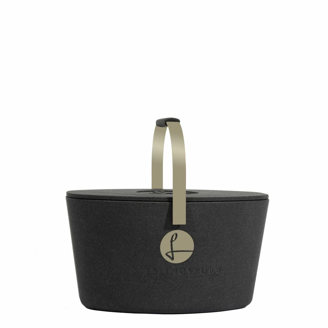 LIEBLINGSKORB Einkaufskorb Plus Black/champagne 3 LIEBLINGSKORB Einkaufskorb Plus Black/champagne