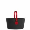 LIEBLINGSKORB Einkaufskorb Basic Black/weinrot -Aufbewahrungstasche Geschäft 0 0164b86782c6c08 1280x1280