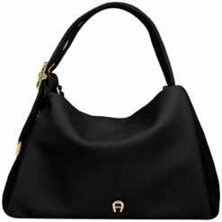 AIGNER Beuteltasche Mona M Schwarz