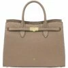 AIGNER Kurzgriff Tasche Farah L Taupe -Aufbewahrungstasche Geschäft 0 0164c19ebf71987 1280x1280