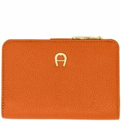 AIGNER Hochkantbörse Damen Zita Element Orange