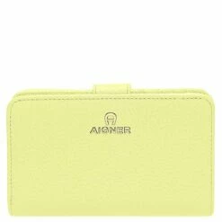 AIGNER Hochkantbörse Damen Ivy Cowhide Fresh Green