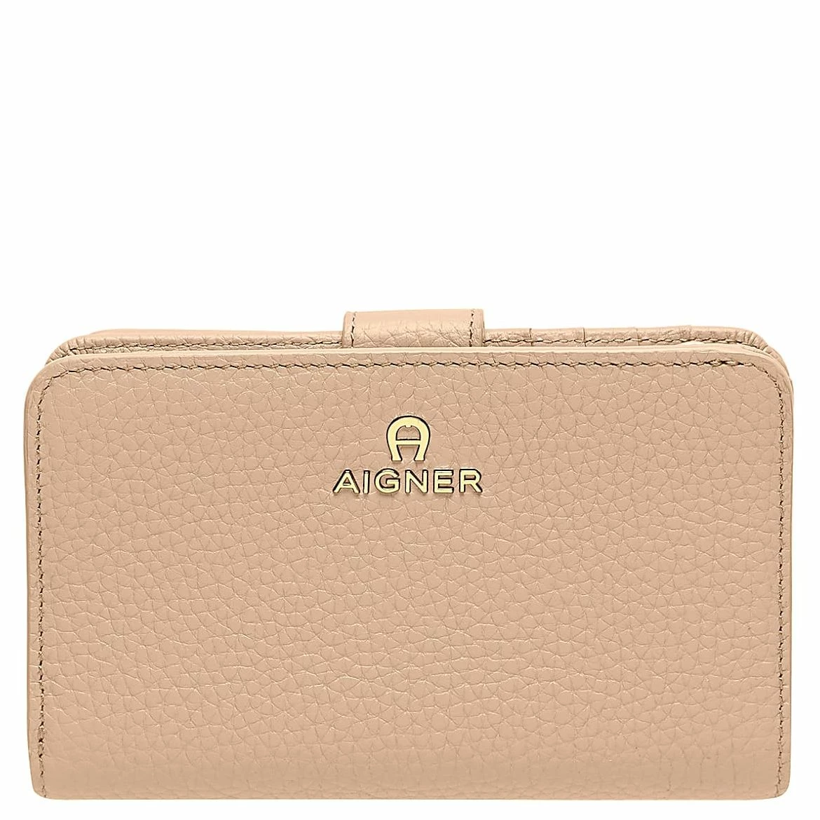 AIGNER Hochkantbörse Damen Ivy Cowhide Almond Beige 3 AIGNER Hochkantbörse Damen Ivy Cowhide Almond Beige