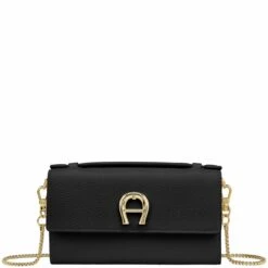 AIGNER Langbörse Damen Wallet On Chain Schwarz