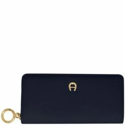 AIGNER Langbörse Damen Zita Cosmic Blue
