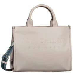 Tom Tailor Kurzgriff Tasche Teresa Zip M Light Grey