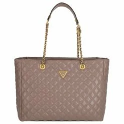 Guess Shopper Giully Tote Dark Taupe