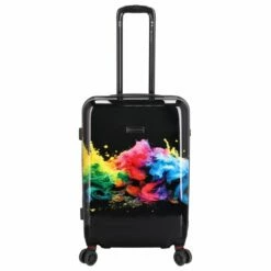 KENORADA Reisetrolley Plumeria 4W M 66cm Multi
