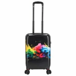 KENORADA Reisetrolley Plumeria 4W S 55cm Multi