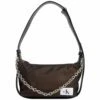 Calvin Klein Jeans Beuteltasche Nylon Chain Shoulder Bag Dark Chestnut Irid. -Aufbewahrungstasche Geschäft 0 01650382d069328 1280x1280