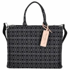 Coccinelle Kurzgriff Tasche Never Without Bag Multi Anthra/noir