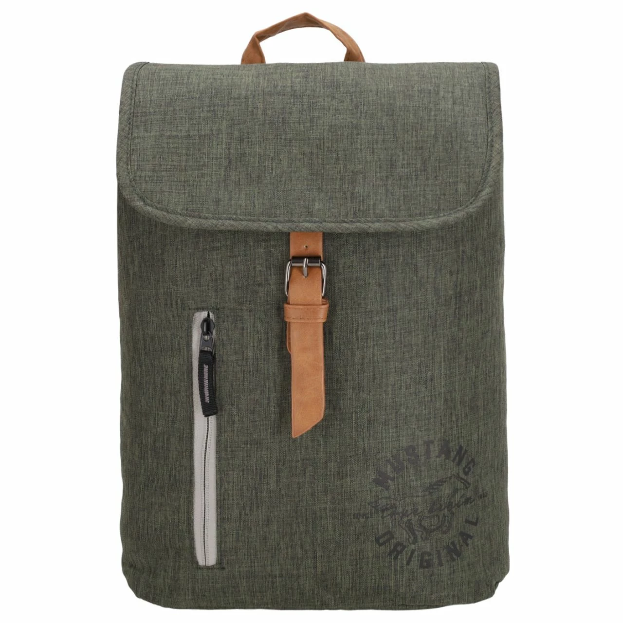 Mustang Rucksack Sevilla Backpack Flap Oliv 3 Mustang Rucksack Sevilla Backpack Flap Oliv