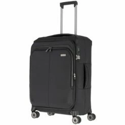 Travelite Reisetrolley Priima 4w M 68cm Schwarz