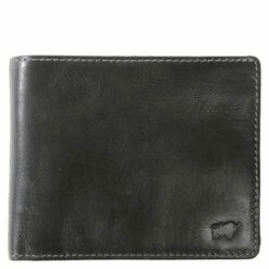 Braun Büffel Querbörse Herren Arezzo 12CS Schwarz