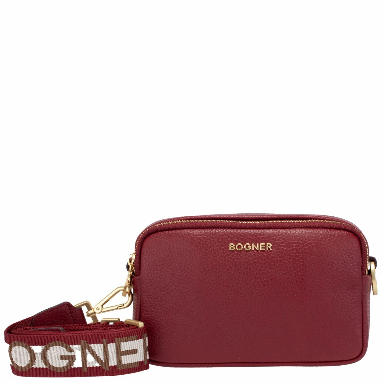 Bogner Umhängetasche Andermatt Avy Shoulderbag XSHZ Darkred 3 Bogner Umhängetasche Andermatt Avy Shoulderbag XSHZ Darkred