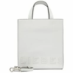 Liebeskind Berlin Kurzgriff Tasche Paper Bag Tote S Offwhite