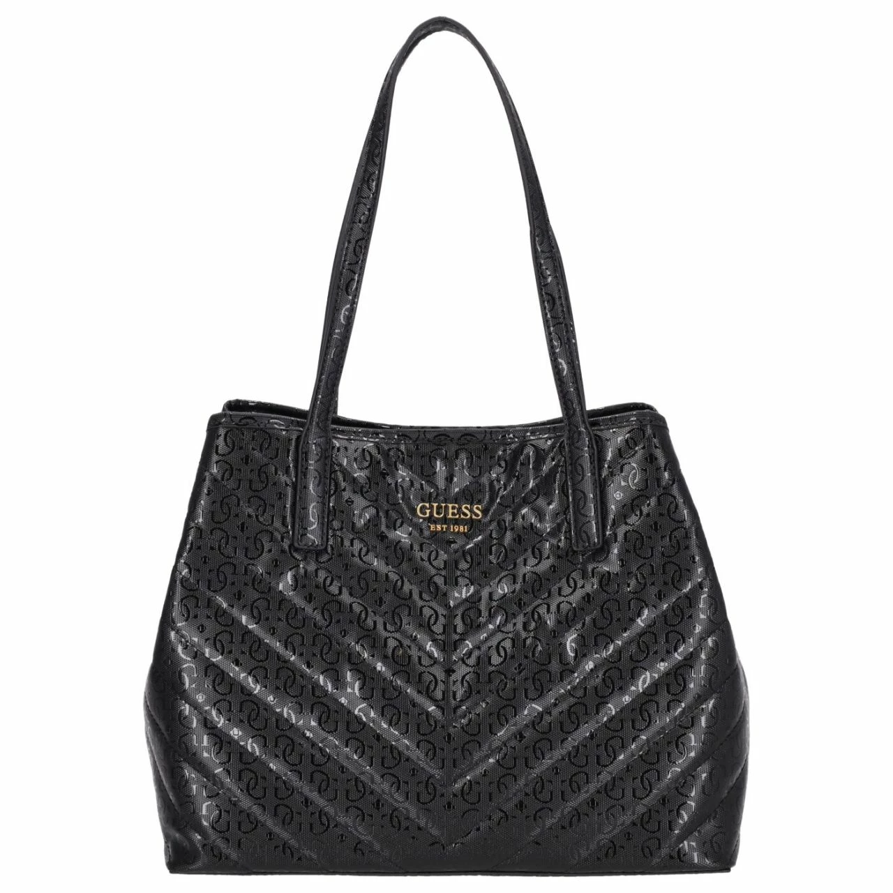 Guess Shopper Vikky Tote Black 3 Guess Shopper Vikky Tote Black