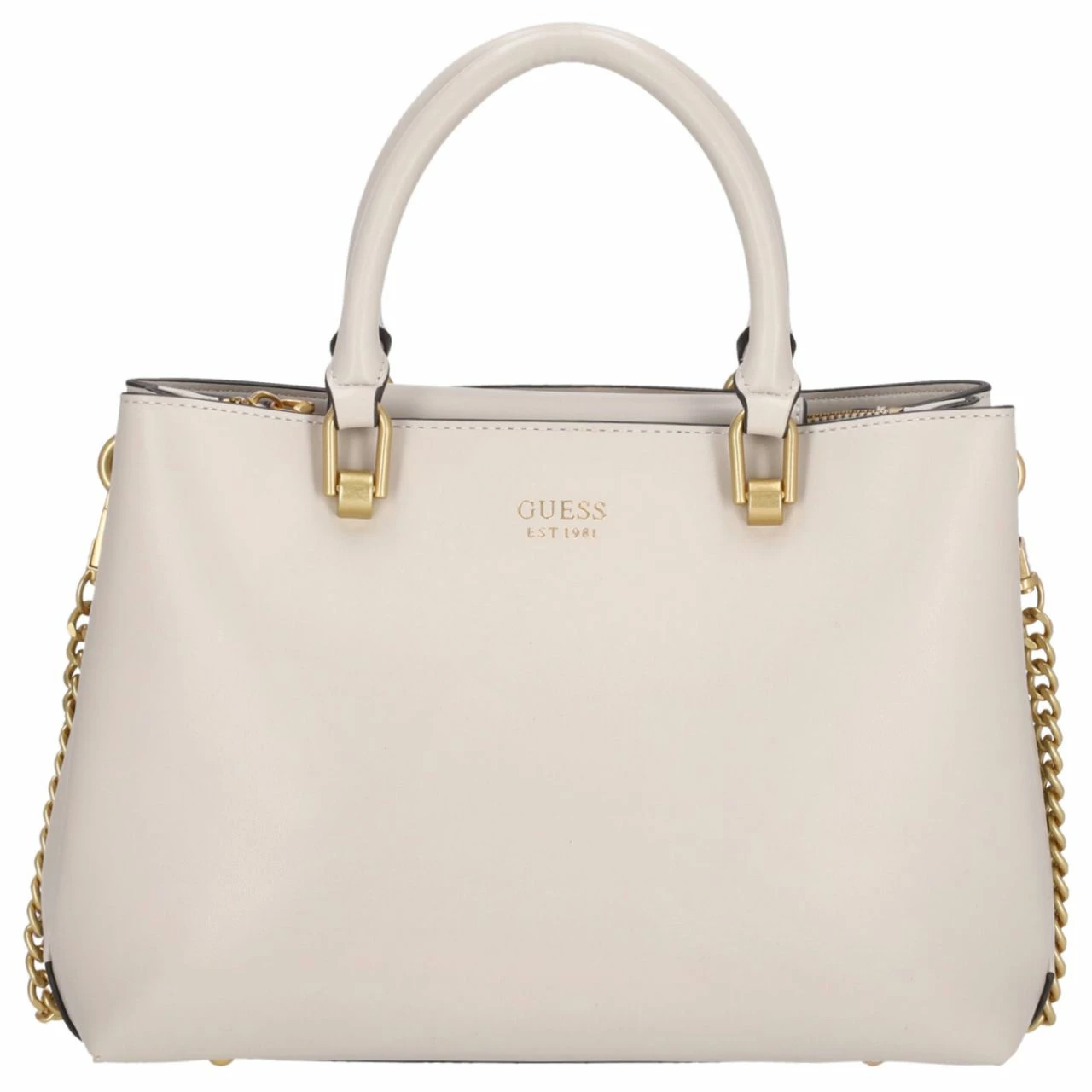 Guess Kurzgriff Tasche Masie Girlfriend Satchel Stone 3 Guess Kurzgriff Tasche Masie Girlfriend Satchel Stone