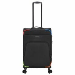 KENORADA Reisetrolley SoftLITE 4w M 67 Cm Bunte Ecken